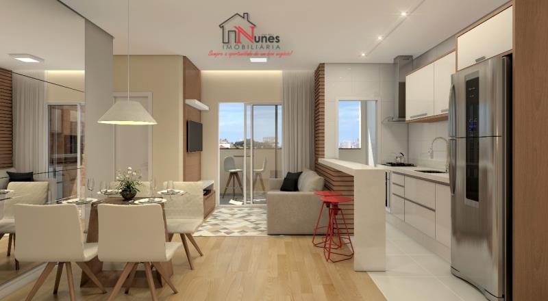 Apartamento à venda com 2 quartos, 56m² - Foto 3