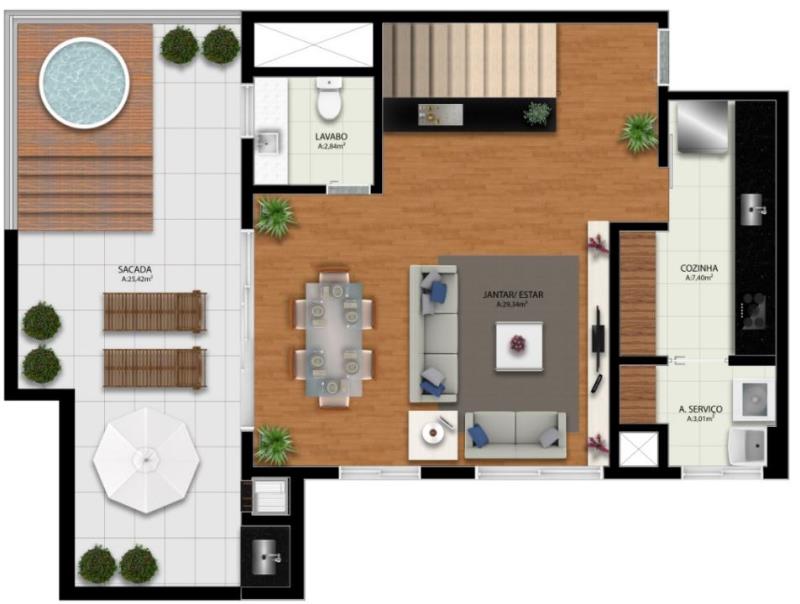 Cobertura à venda com 3 quartos, 117m² - Foto 20