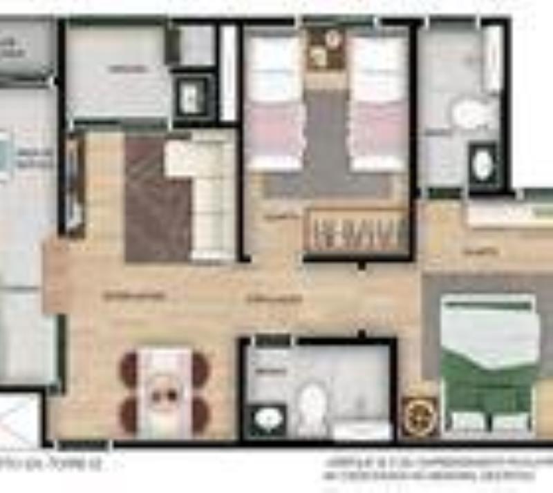 Apartamento à venda com 2 quartos, 52m² - Foto 5