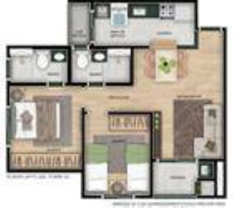 Apartamento à venda com 2 quartos, 52m² - Foto 6