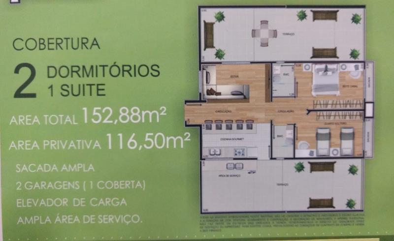 Apartamento à venda com 2 quartos, 120m² - Foto 15