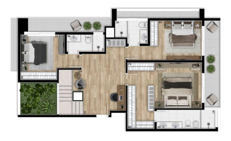 Cobertura à venda com 3 quartos, 250m² - Foto 10