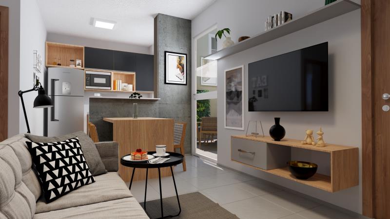 Apartamento à venda com 2 quartos, 38m² - Foto 6