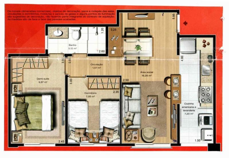 Apartamento à venda com 2 quartos, 51m² - Foto 13